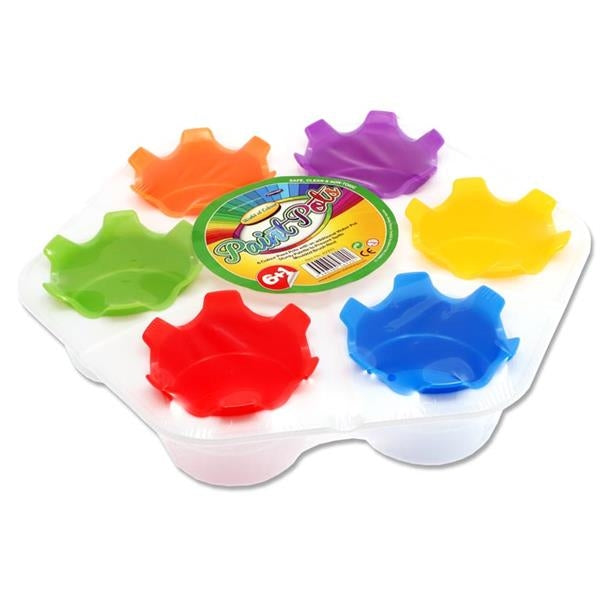 Woc 6+1 Paint Pots Palette Set