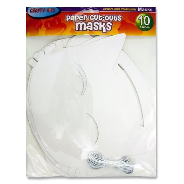 Pkt.10 Masks - Animal Faces
