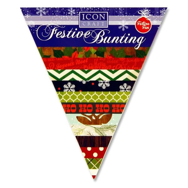 ICON 24 flag festive bunting