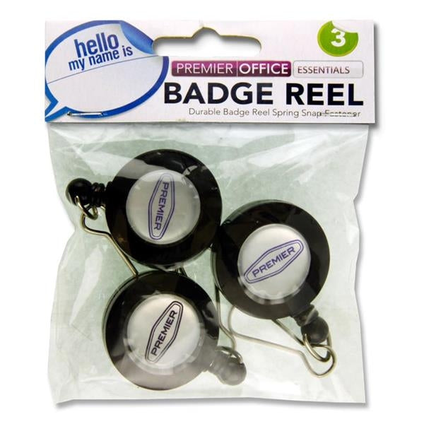 PREMIER OFFICE PKT.3 BADGE REELS