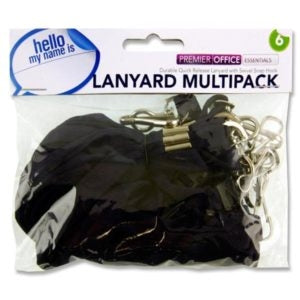 Lanyard Pk.6 Multipack