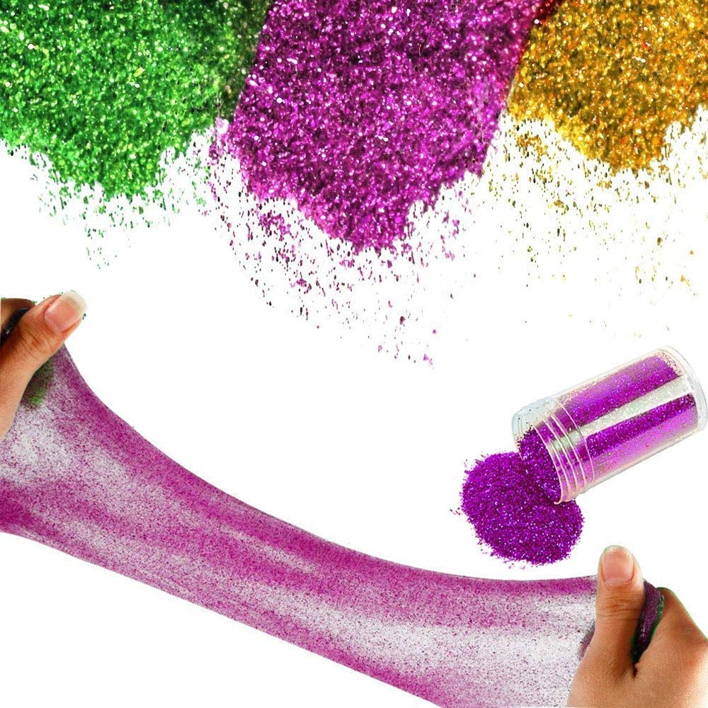 Glitter Shakers-Pearl & Neon 12X9g