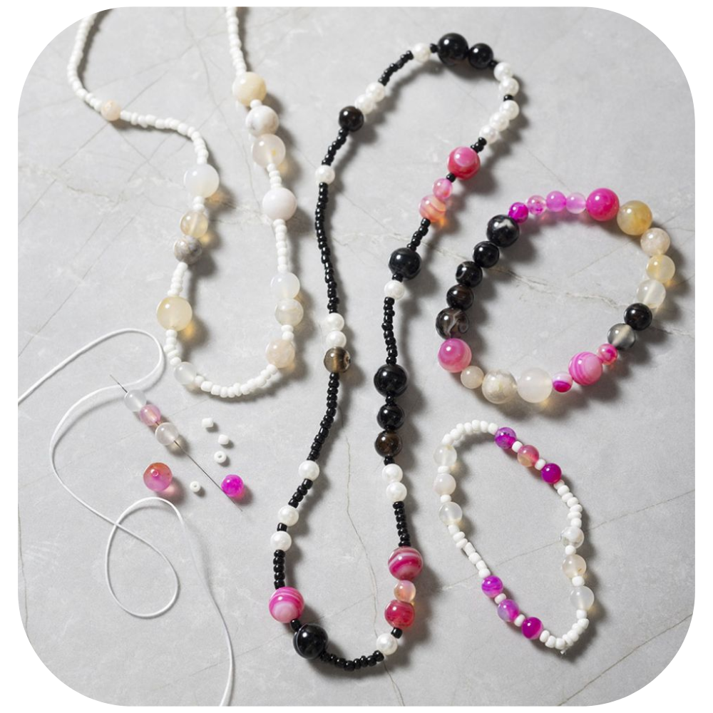 Design Your Own Jewellery with Agate Beads