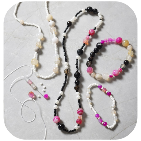 Design Your Own Jewellery with Agate Beads