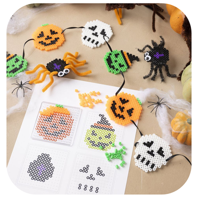 How to Make A Halloween Garland Using Fuse Beads