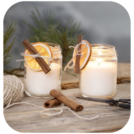 How to make Rapeseed Wax Candles in Jam Jars