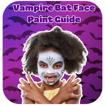 Vampire Bat Face Painting Guide