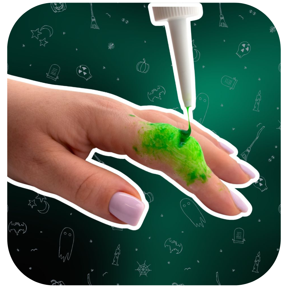 How to Create a Hand Wound with Snazaroo Special FX Green Zombie Blood