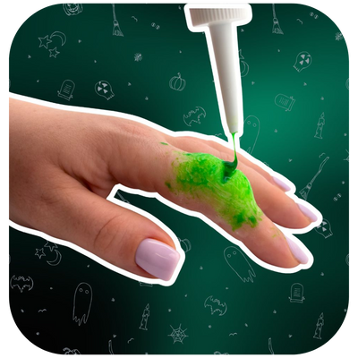 How to Create a Hand Wound with Snazaroo Special FX Green Zombie Blood
