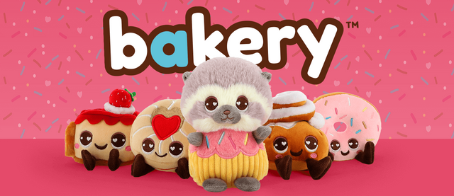 Keeleco Bakery Plush Toys at Art & Hobby
