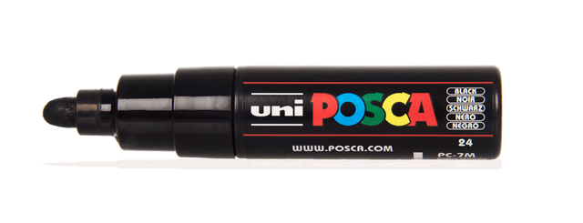 POSCA PC-7M Bold Bullet Tip Paint Markers | Art & Hobby