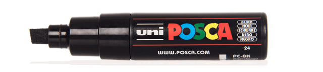 POSCA PC-8K Broad Chisel Tip Paint Markers | Art & Hobby