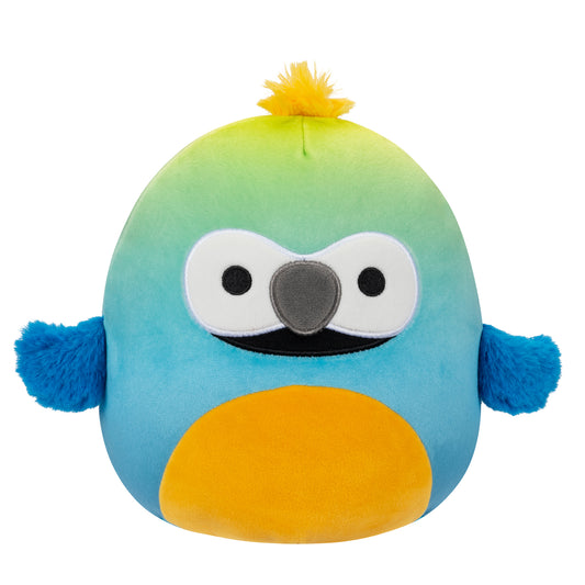 Squishmallow 7.5 inch Baptise Blue And Yellow Macaw