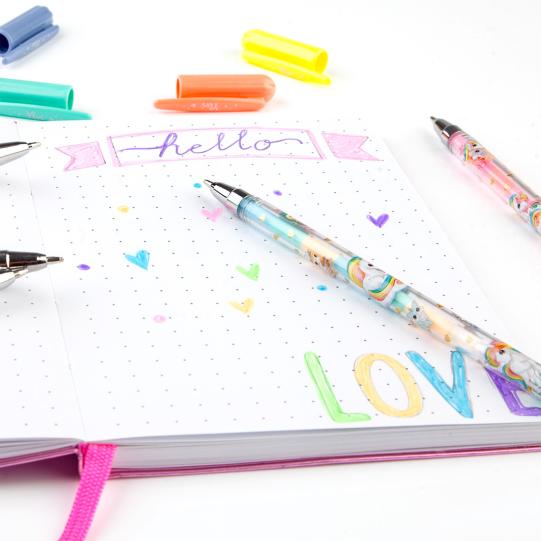 Ylvi Gel Pen Set - Rainbow Colours (Set 5)