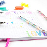 Ylvi Gel Pen Set - Rainbow Colours (Set 5)