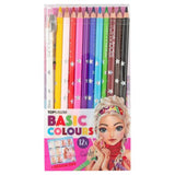 TOPModel - Basic Colouring Pencil Set (12 Colours)