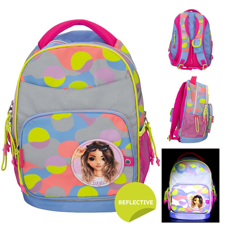 TOPModel School Backpack Reflective