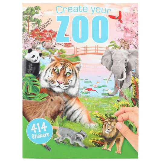 Create your ZOO Colouring/Sticker Book