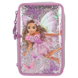 TOPModel Triple Compartment Filled Pencil Case - Fairy