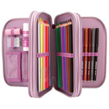 TOPModel Triple Compartment Filled Pencil Case - Fairy