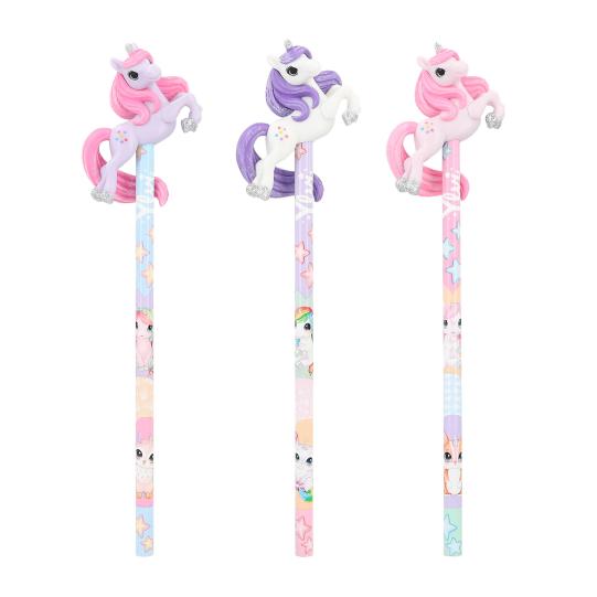 Ylvi Pencil With 3D Unicorn Topper (Assortment)