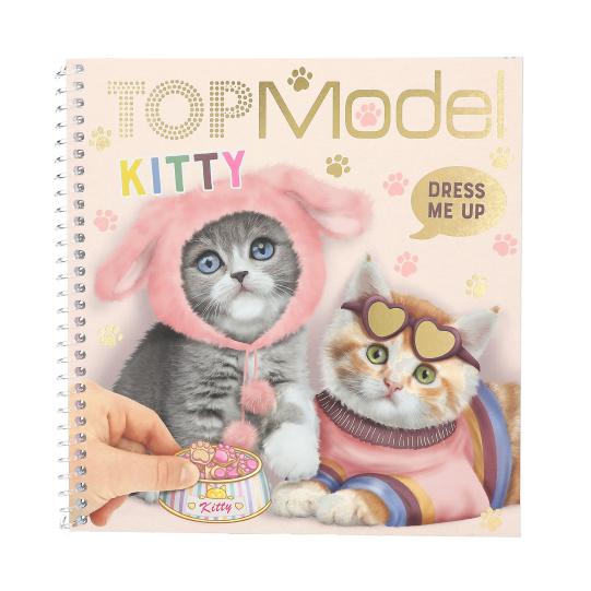 TOPModel - Dress Me Up Stickerbook KITTY