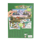 Dino World Sticker Book with Puffy Stickers