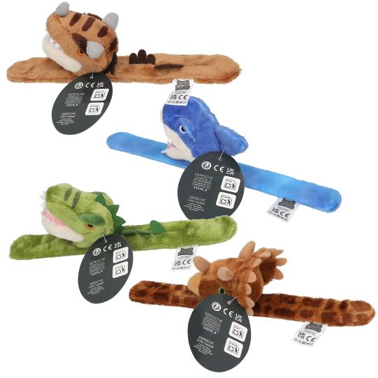 Dino World Slap Bracelet Plush (Assortment)