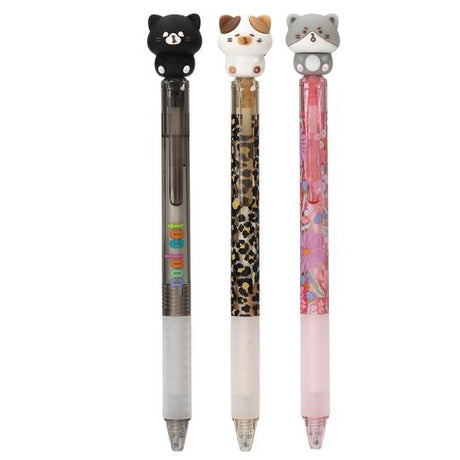 PENfection - Erasable Gel Pen with Cat Topper