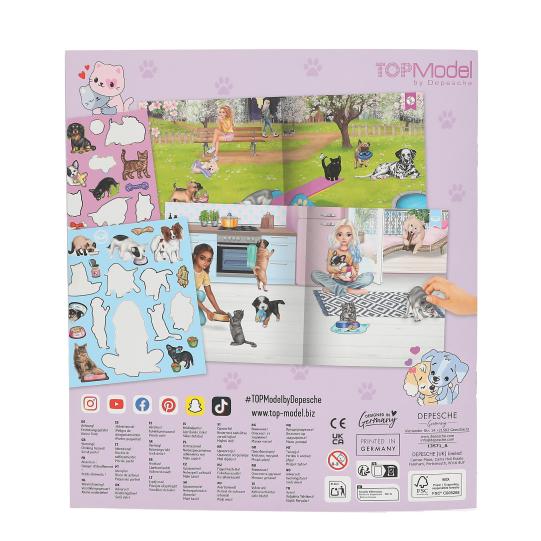 TOPModel Stickerworld - KITTY and DOGGY