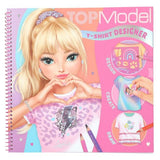 TOPModel T-Shirt Designer Colouring Book