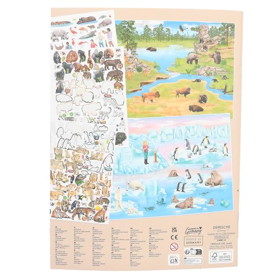 Create Your ZOO Colouring Book