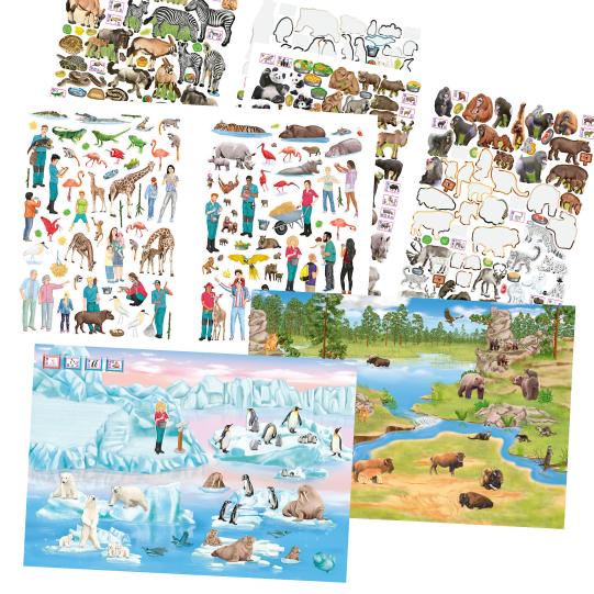 Create Your ZOO Colouring Book
