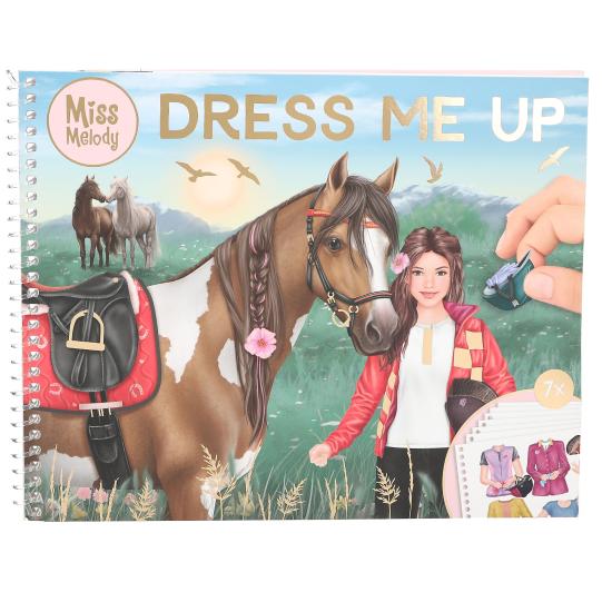 Miss Melody Sticker Book - Dress Me Up Big