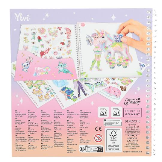 Ylvi Dress Me Up Stickerbook