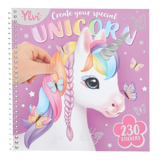 Ylvi Create Your Special Unicorn Dress Me Up Book