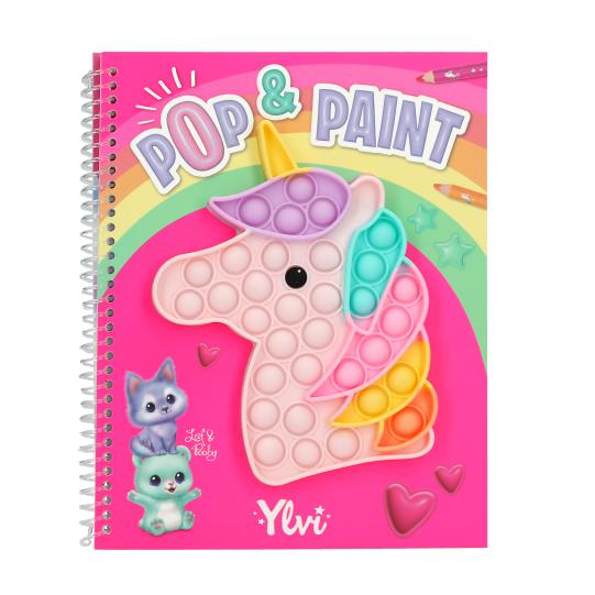Ylvi Pop & Paint Colouring Book