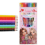 TOPModel Erasable Colouring Pencils (10 Pack)