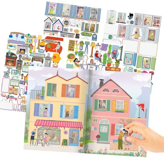 Create Your Sweet Home Sticker Book