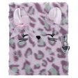 TOPModel Lilac COSY CAT Diary With Lock