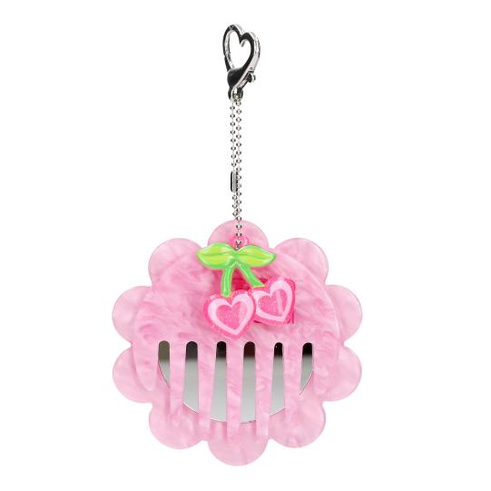 TOPModel GLOW TO GO - Hair Comb With Mirror