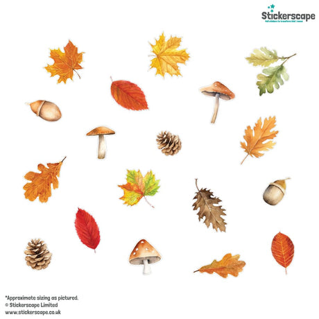 Window Sticker Pack - Autumn 