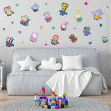 Wall Stickers Pack - Peppa and Friends