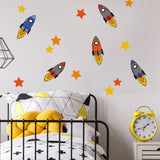 Wall Sticker Pack - Rocket (76 Pack)