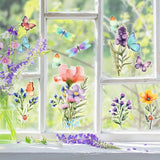 Window Stickers Pack - Meadow Flowers