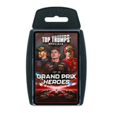 Top Trumps Specials card game packaging featuring Grand Prix Heroes on a white background