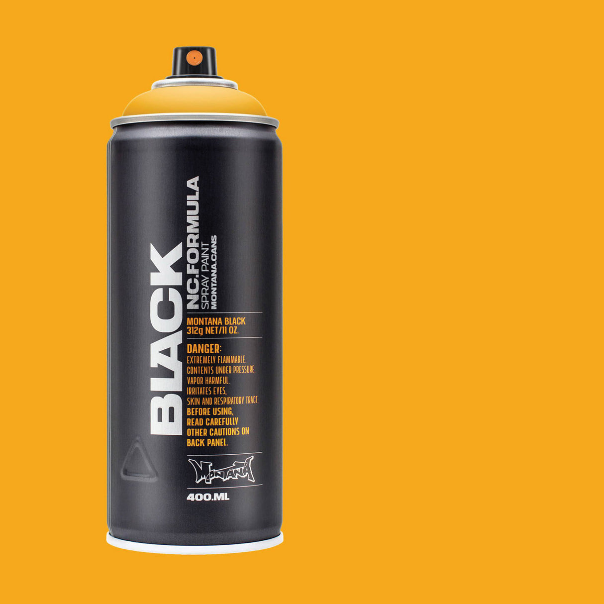 Montana BLACK 400ml Spray Paint - Melon Yellow (1045)