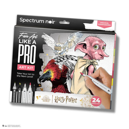 Spectrum Noir Fan-Art Like a Pro Markers Harry Potter Magical Companions