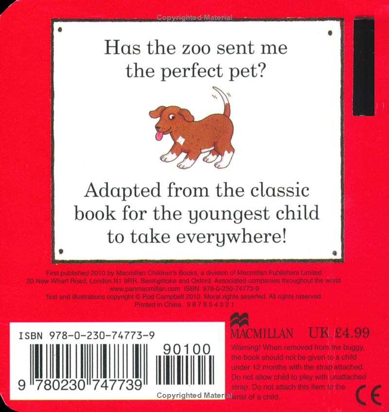 Buggy Book - Dear Zoo