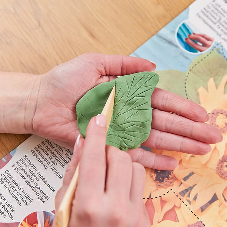 OKTO DIY 3D Clay Painting Creative Set - Sunflowers